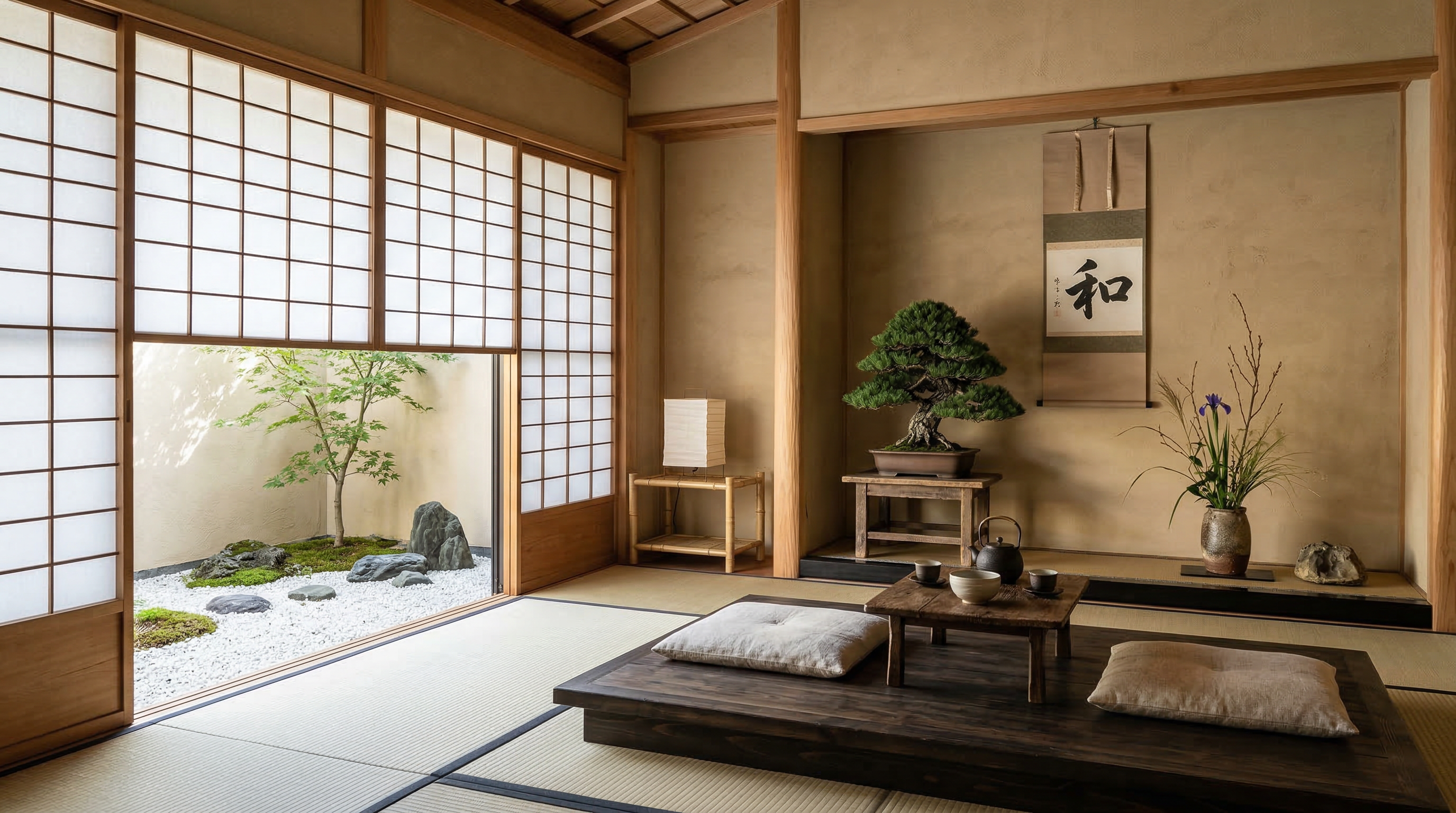 Japanese Zen living room